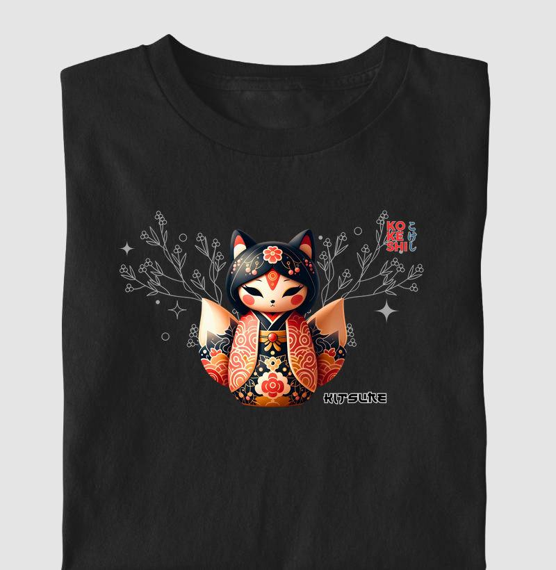 KOKESHI - Magia Raposa Kitsune