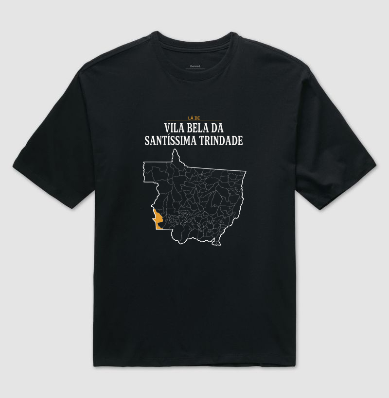 Vila Bela da Santíssima Trindade | Território MT - Camiseta Oversized