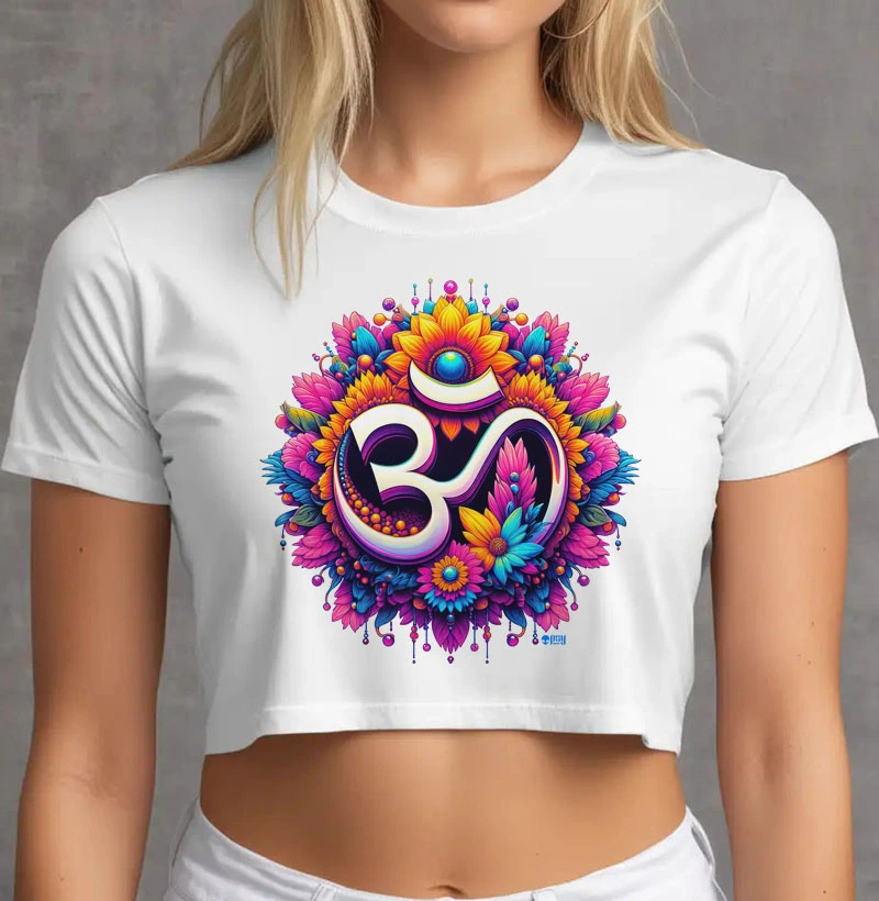 OM Floral Prateado