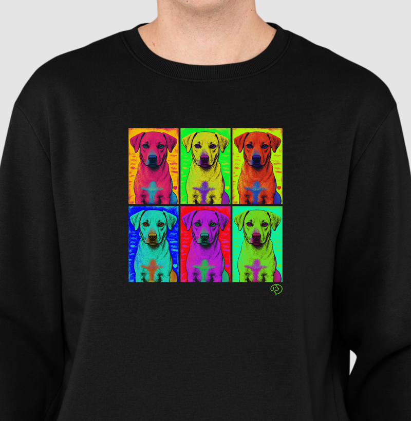 Doguinho no Estilo Andy Warhol