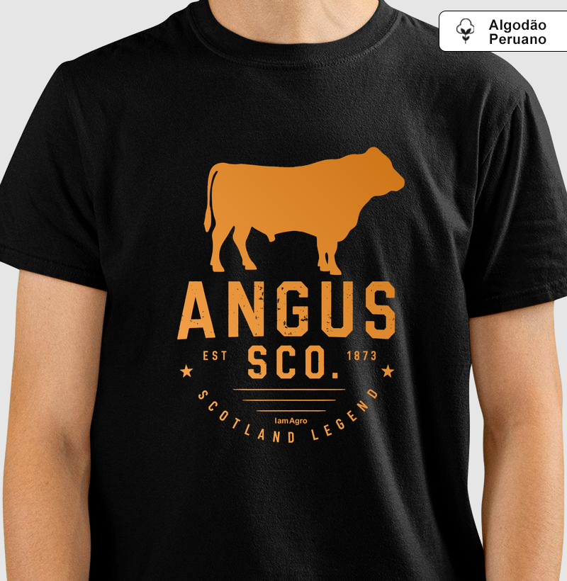 Camiseta Angus Scotland Legend