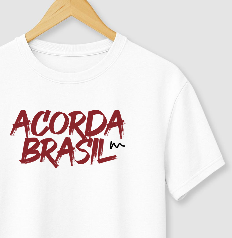 Camiseta Acorda Brasil