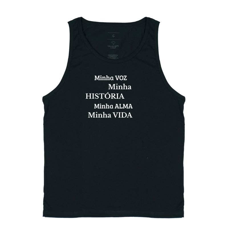 MINHA VOZ, MINHA HISTÓRIA, MINHA ALMA, MINHA VIDA