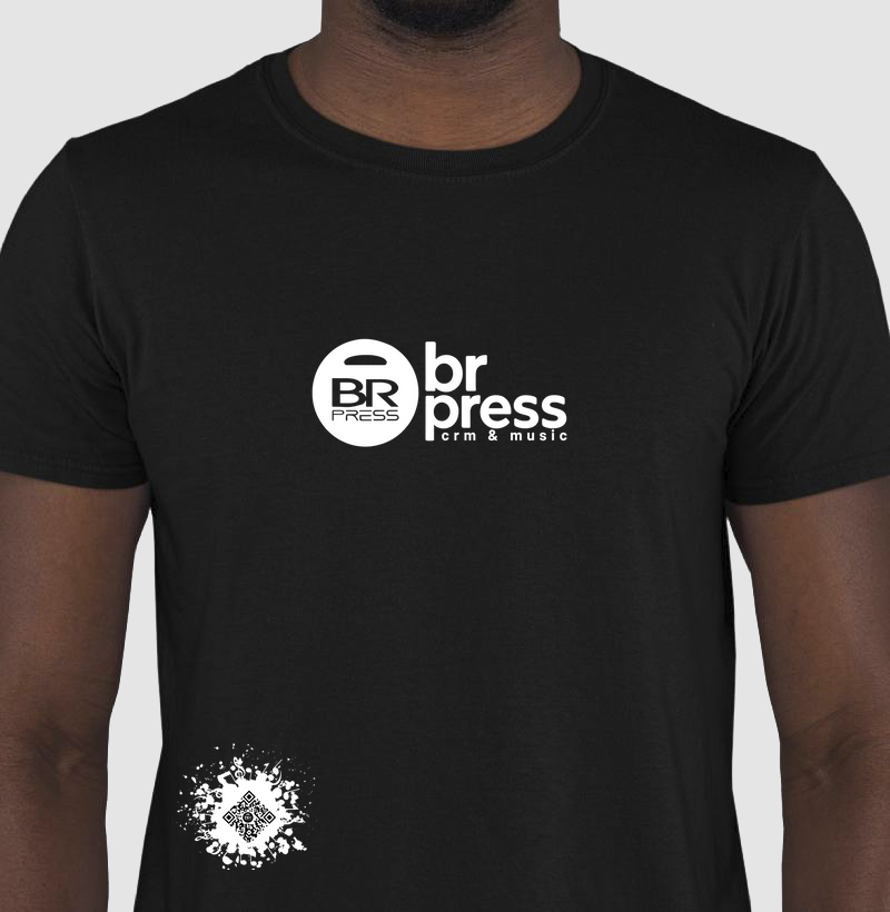 Camisa exclusiva Brpress CRM & Music