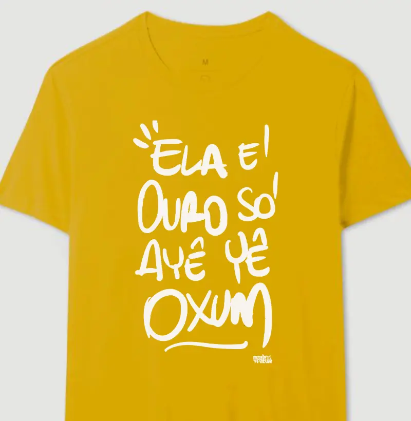 Ela é Ouro só Ayê yê Oxum Yellow Colors