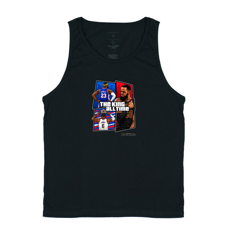 Camiseta Masculina LJ— The King All Time
