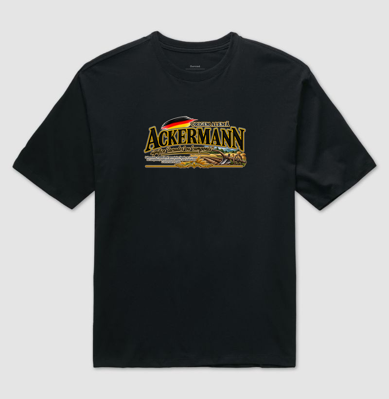 Ackermann  - Camiseta Oversized