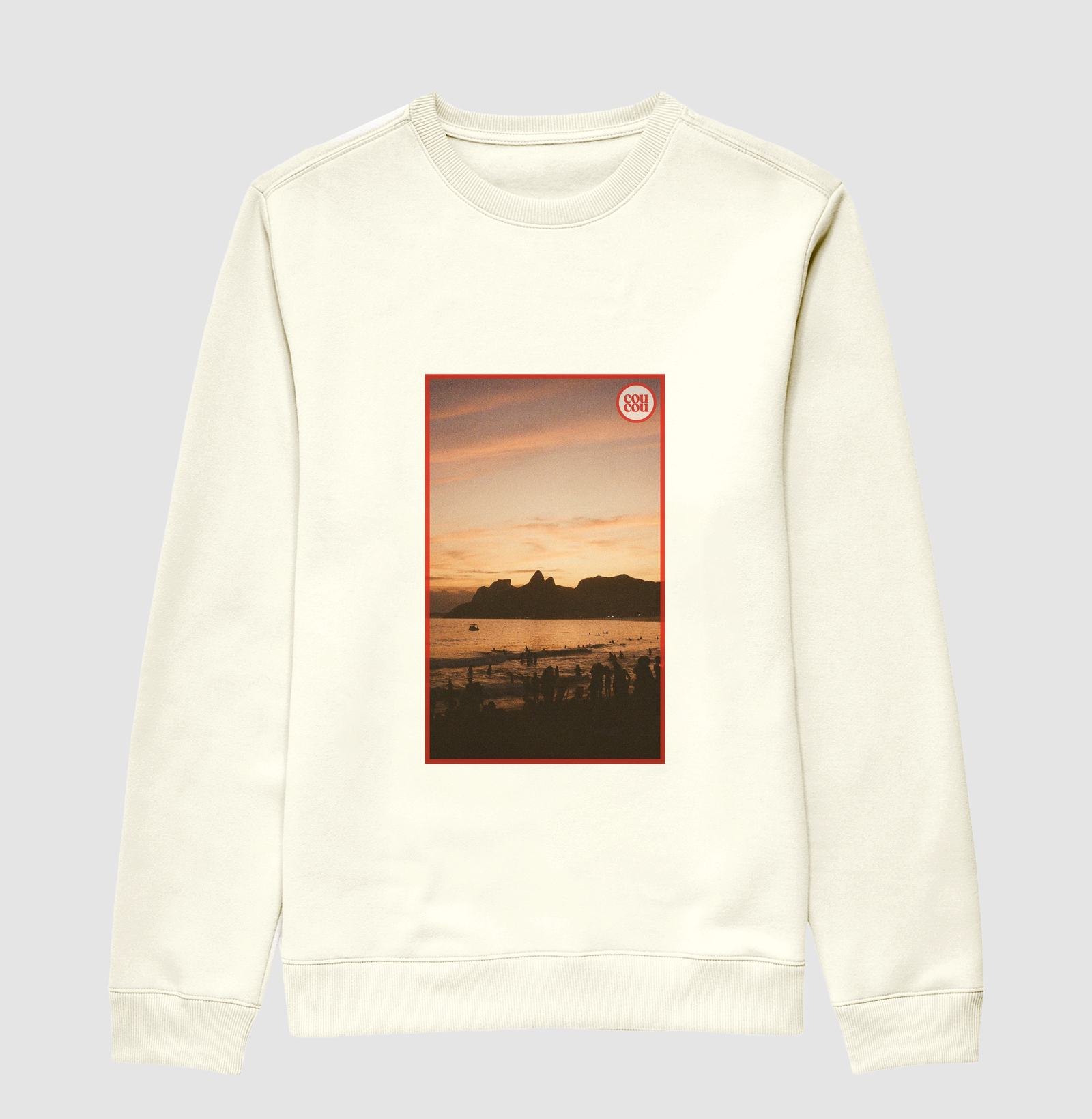 Le coucher de soleil à Ipanema