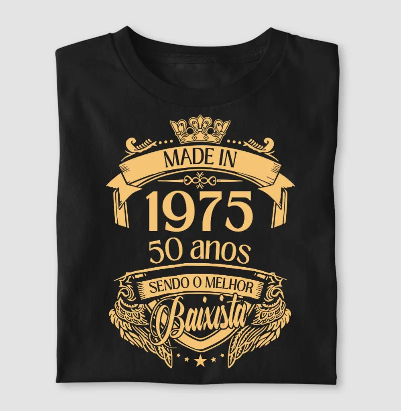 MADE IN 1975 - 50 ANOS SENDO O MELHOR BAIXISTA