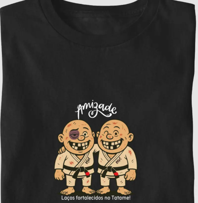 AMIZADE, LAÇOS FORTALECIDOS NO TATAME.