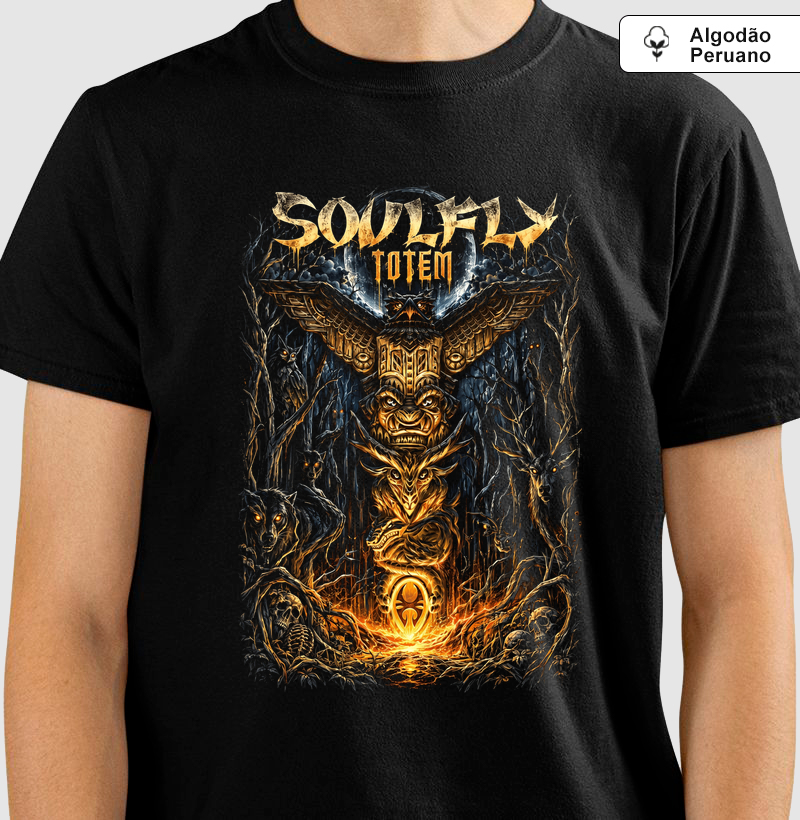 Camiseta Premium - Soulfly