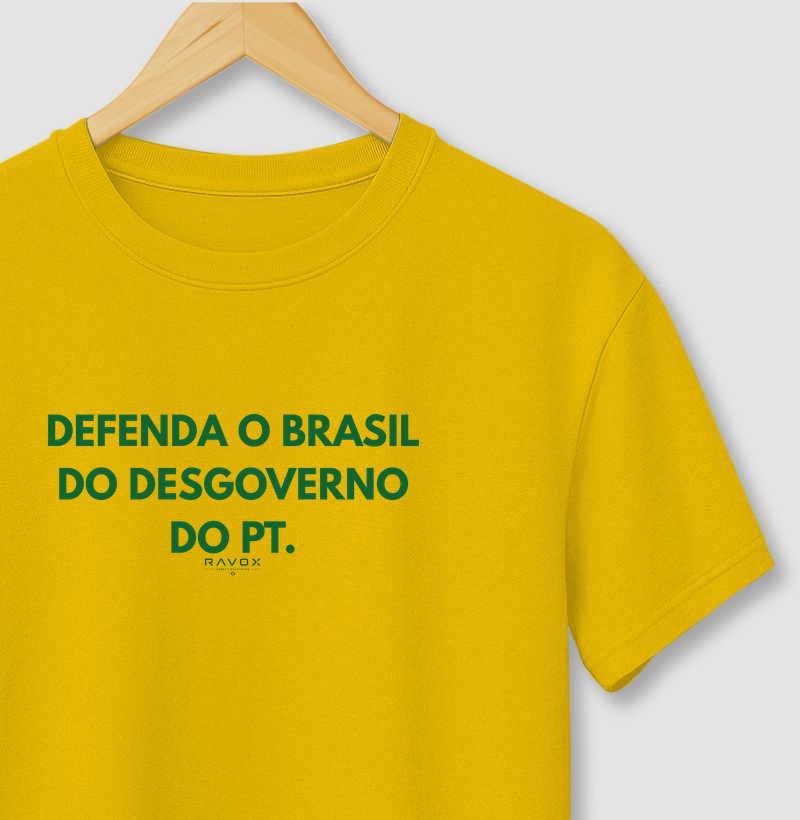 Defenda o Brasil do Desgoverno do PT.
