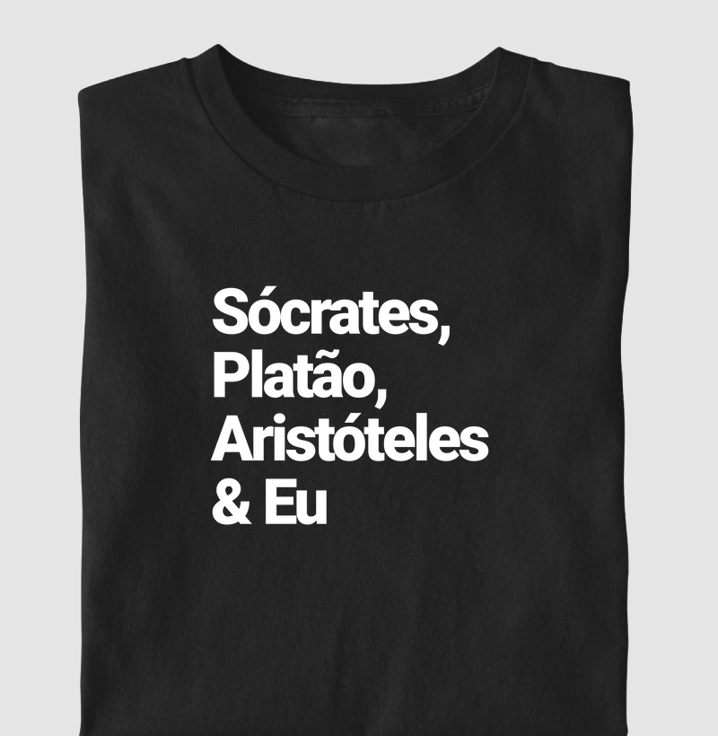 Sócrates, Platão, Aristóteles & Eu