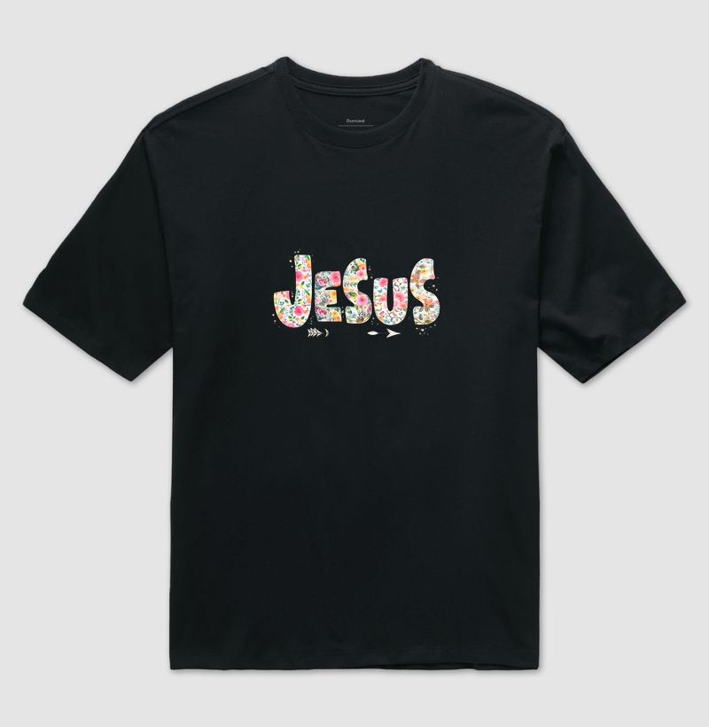 Jesus - floral