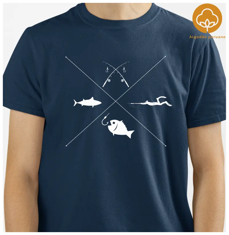 ALWAYS FISHING (Algodão peruano)