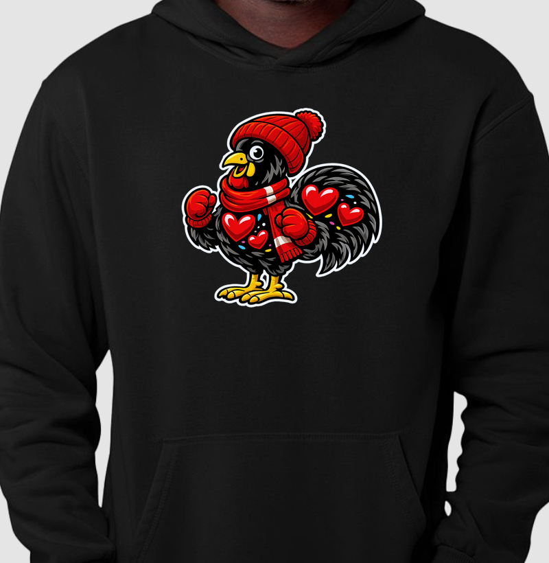 Galo de Barcelos Frio Moletom