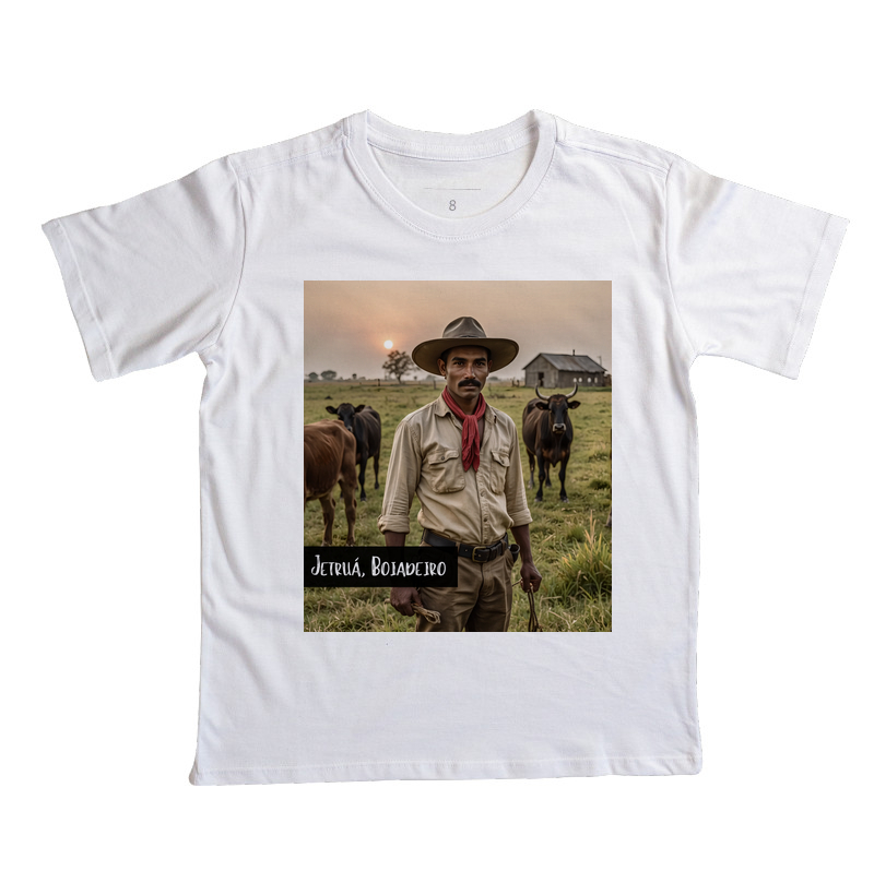 Camiseta Infantil - Boiadeiro - Imagem 1