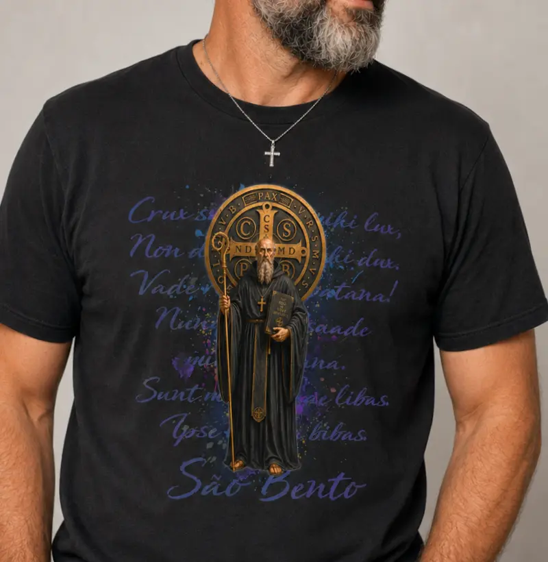 São Bento com medalha