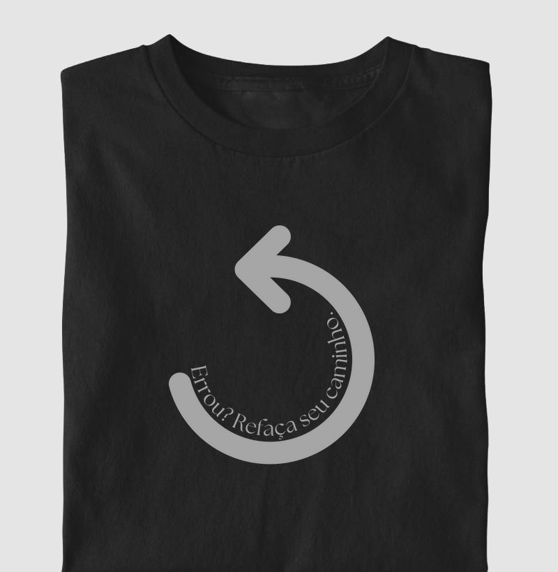 Errou? Refaça seu caminho.