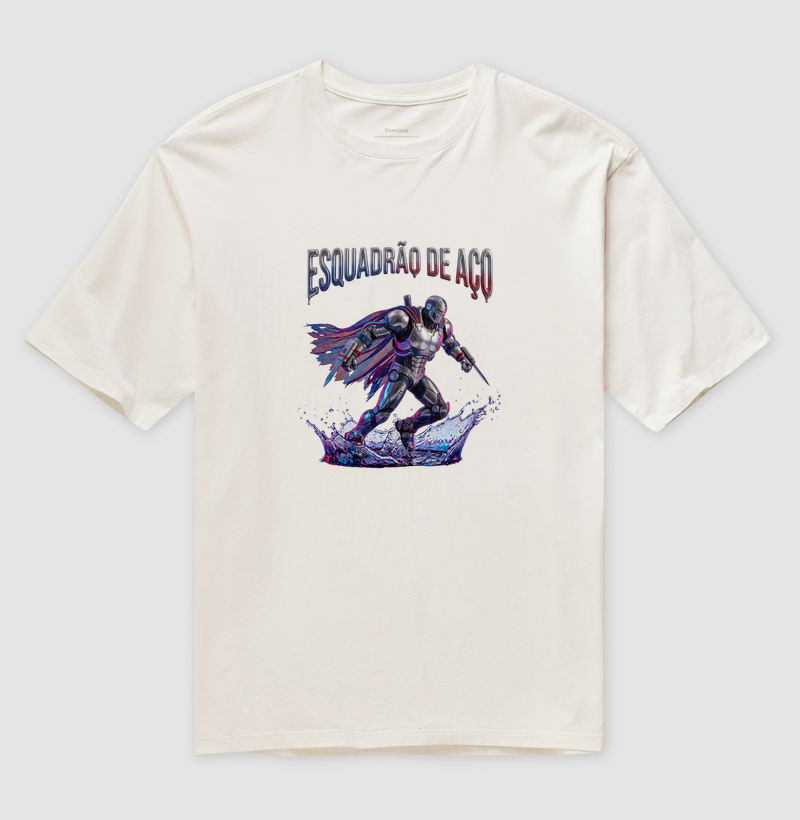 Camiseta Oversized Bahia - Esquadrão de Aço