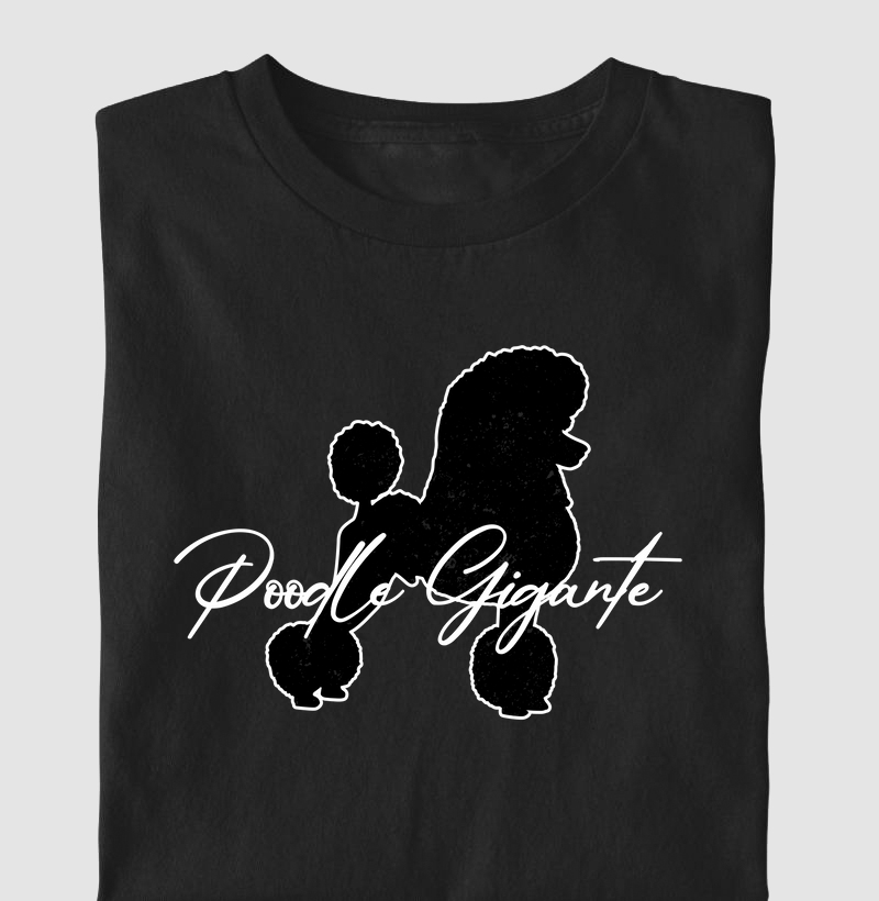 Poodle Gigante Silhueta 