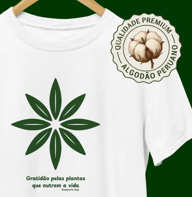 Gratidão pelas plantas que nutrem a vida