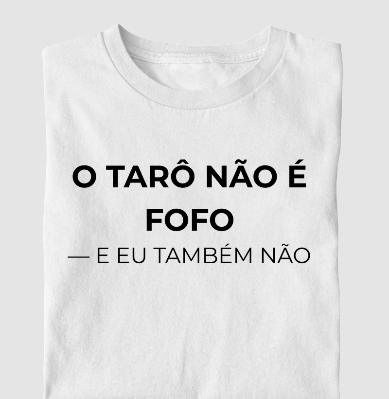 O Tarô Não é Fofo e Eu Também Não
