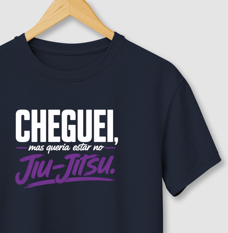 Cheguei, Mas Queria Estar no Jiu-Jitsu