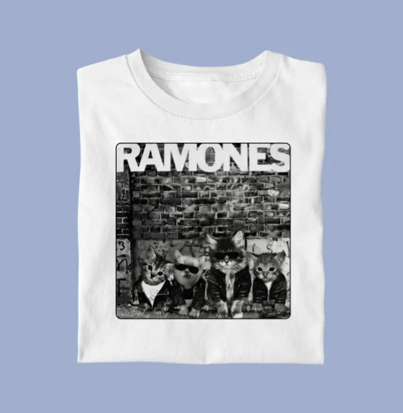 Camiseta Banda Ramones