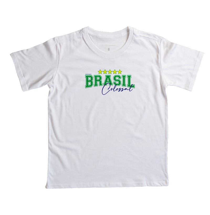 Camiseta Brasil Hexa Colossal