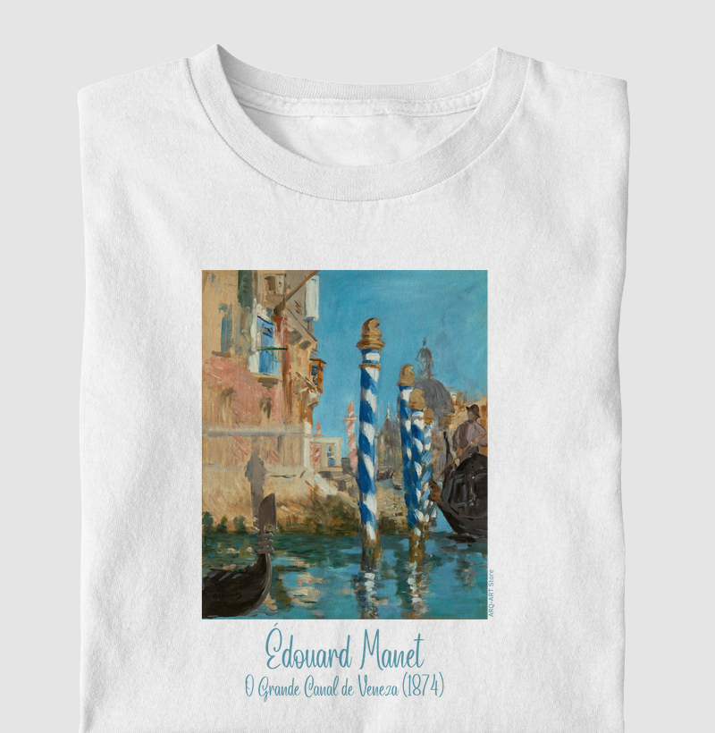O Grande Canal de Veneza de Édouard Manet