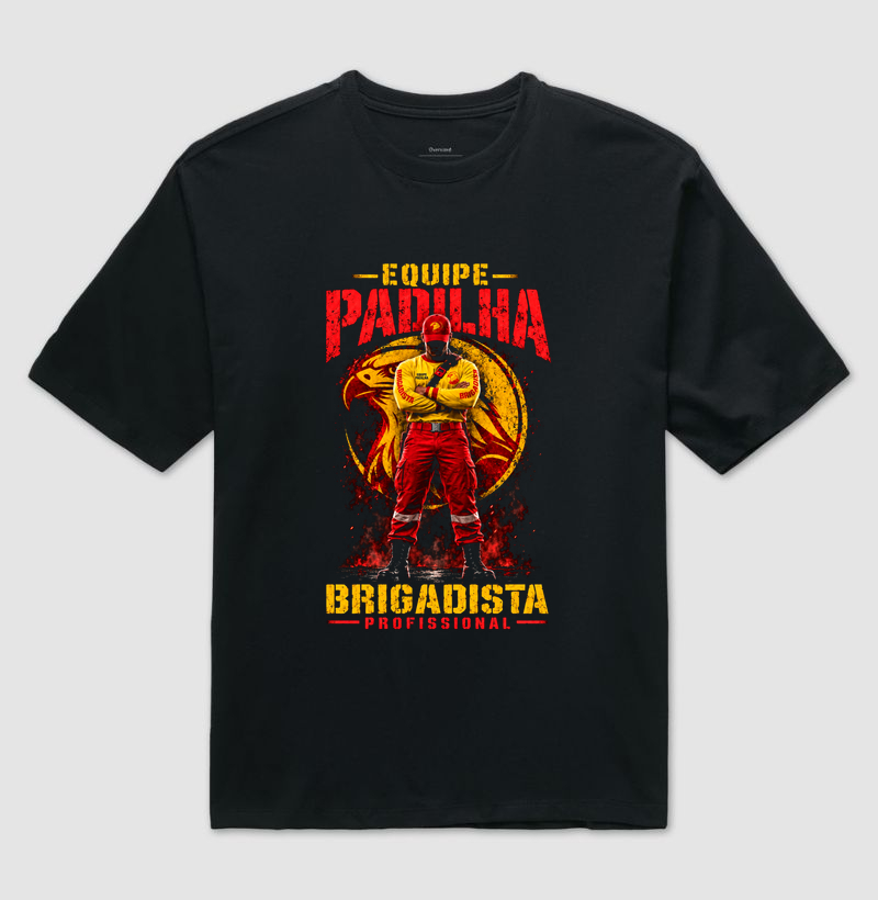 Equipe Padilha | Brigadista Profissional - Camiseta Oversized
