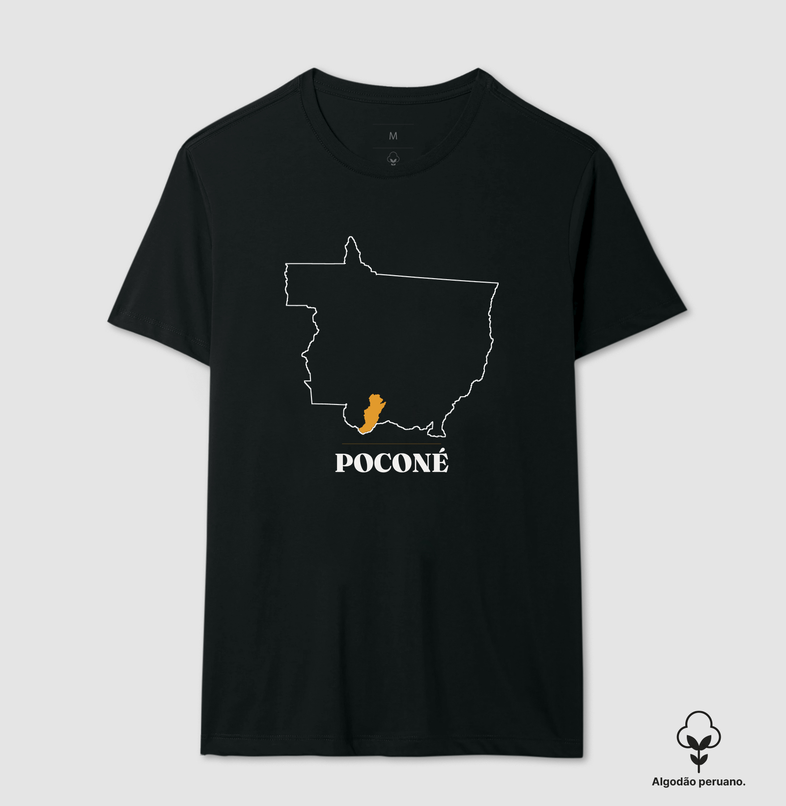 Poconé | Traço MT - Camiseta Algodão Peruano