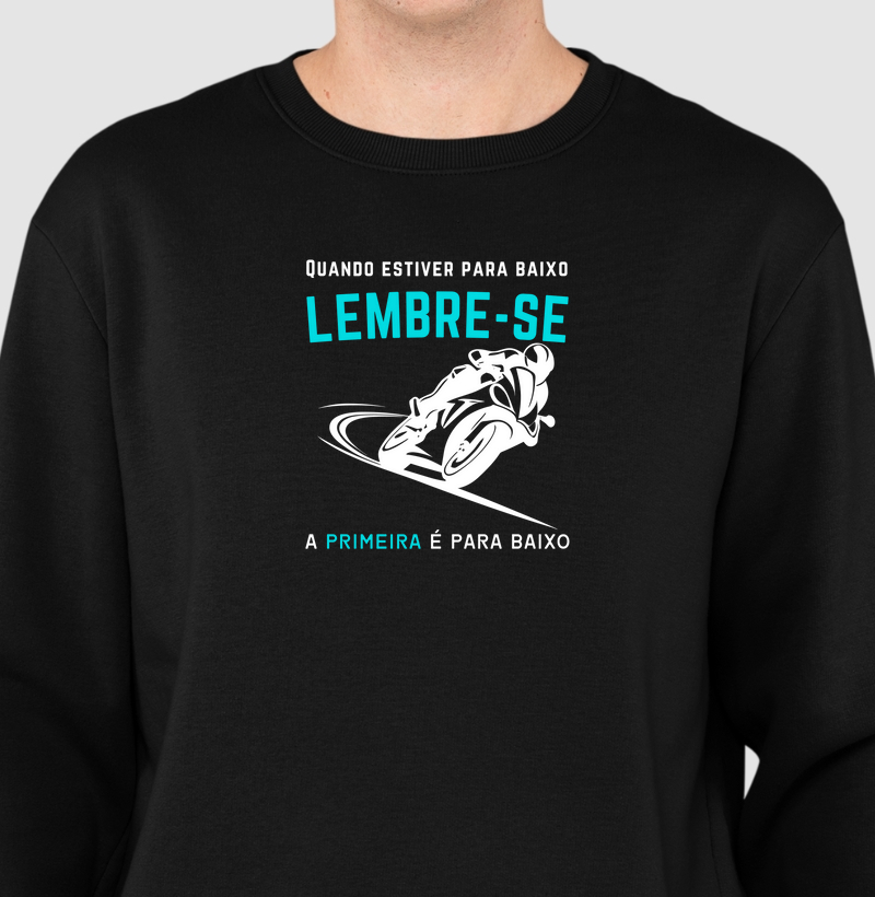 Quando estiver para baixo