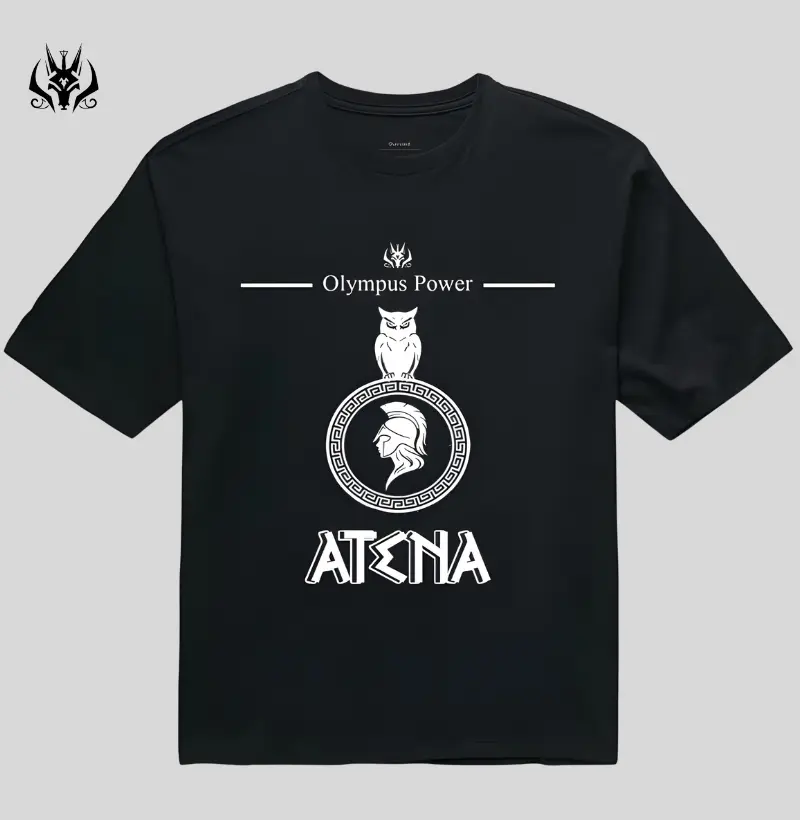 Camiseta Oversized - Atena (Edição Olympus Power)