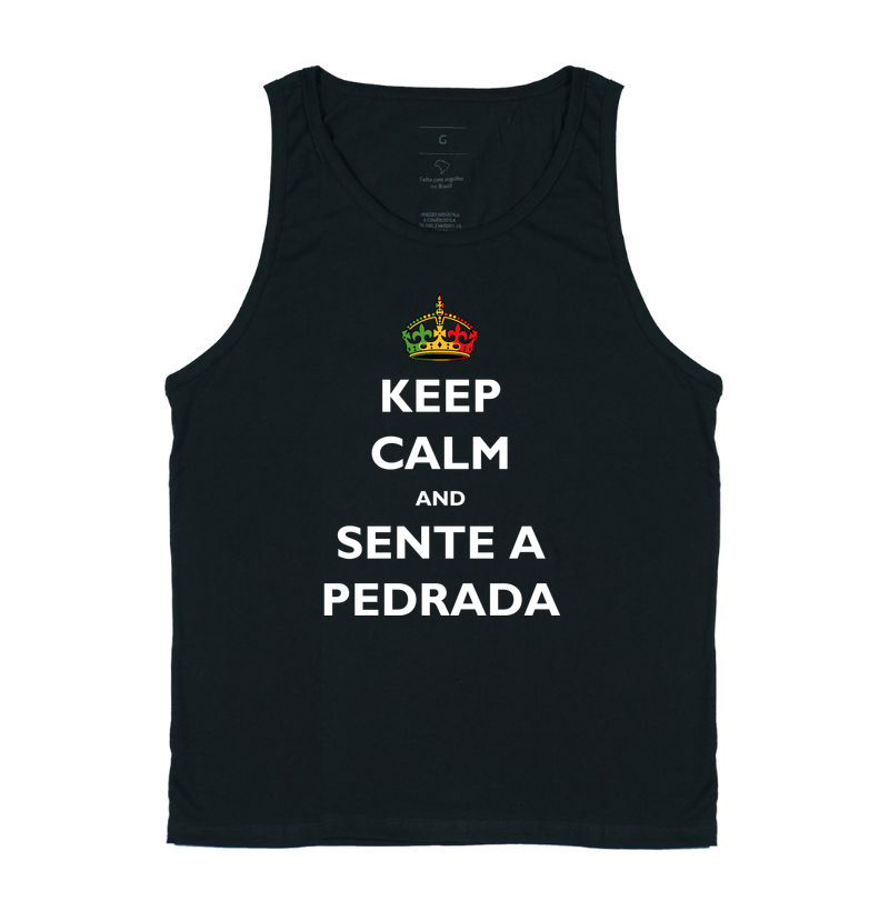 Keep Calm and sente a pedrada