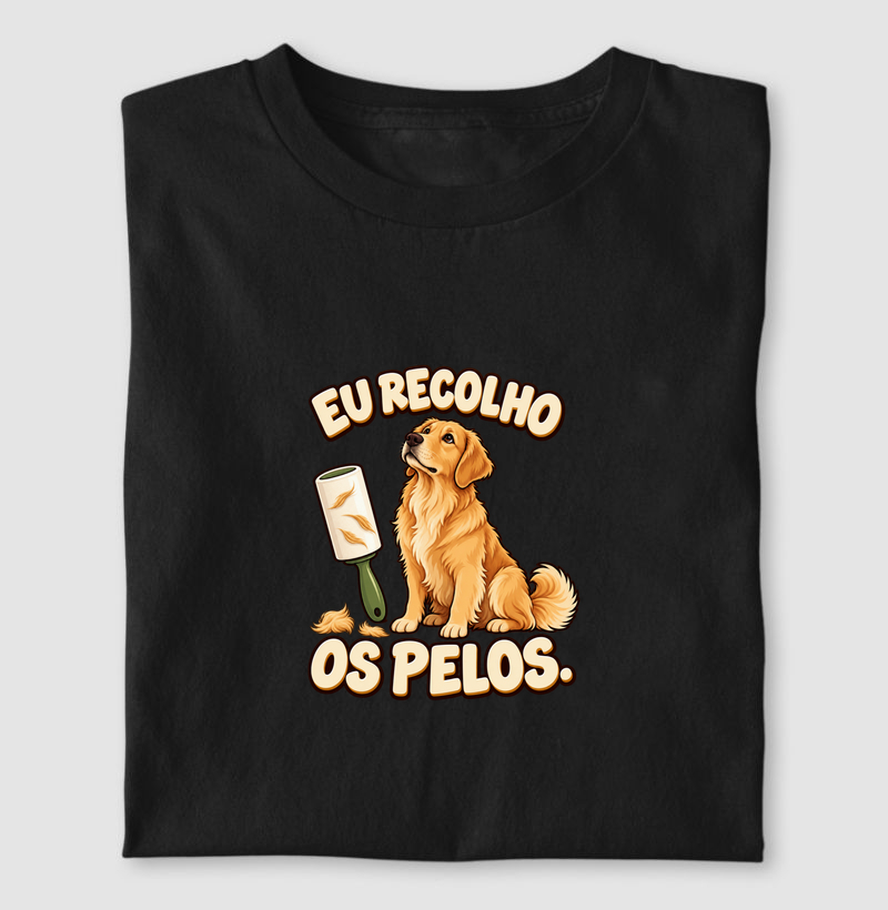 Eu recolho os pelos.
