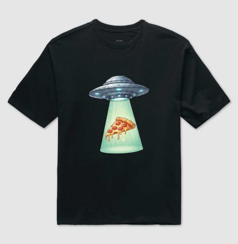 abdução de pizza