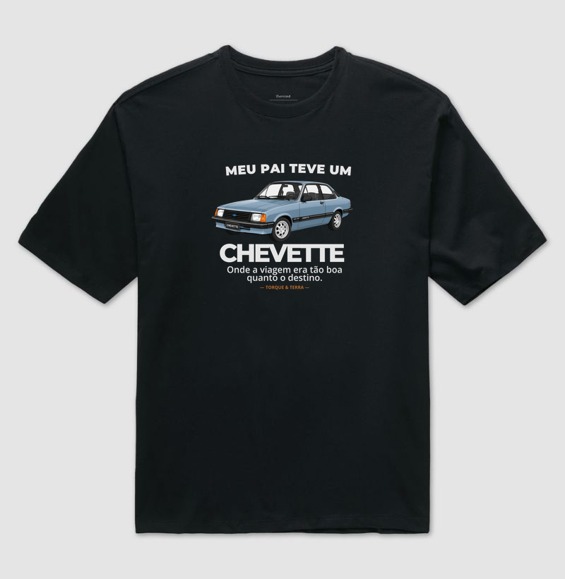 Meu pai teve uma - Chevette azul claro metálico