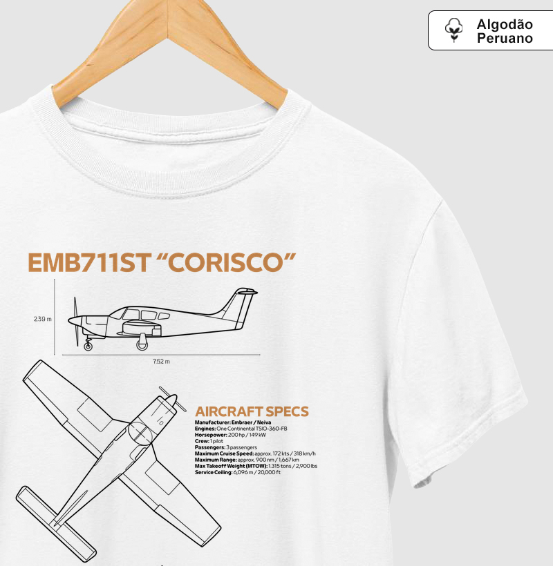 EMB 711ST "Corisco" | Blueprint