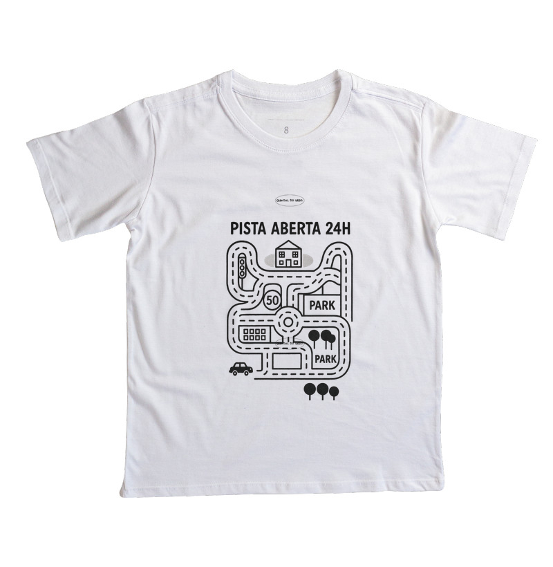Camiseta pista 24h de brincar