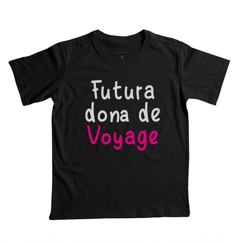 Futura dona de Voyage - Camiseta Infantil