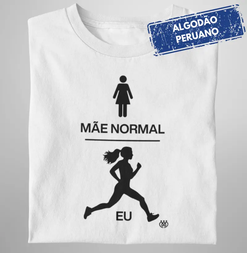 Mãe normal, eu praticando corrida - Premium