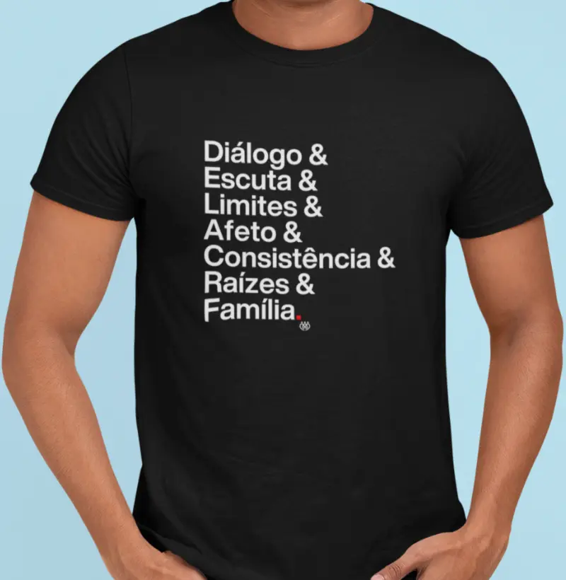 Dialogo & Escuta & Limites & Afeto & Consistência & Raízes & Família