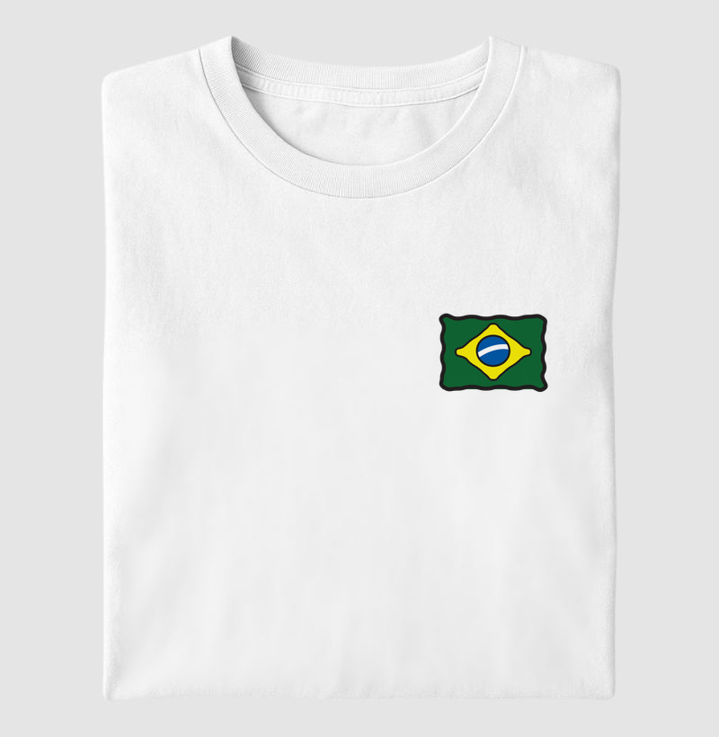 CAMISETA BANDEIRA DO BRASIL