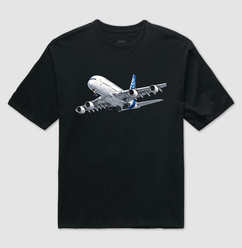 A380 - Camiseta Oversized
