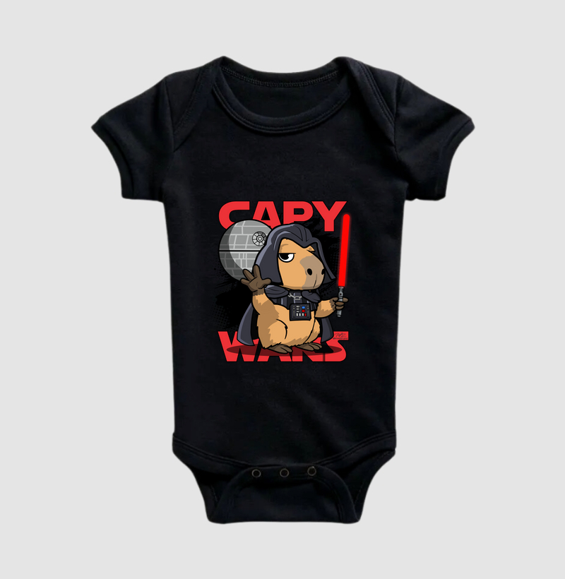 Camiseta Capy Vader - Body Infantil
