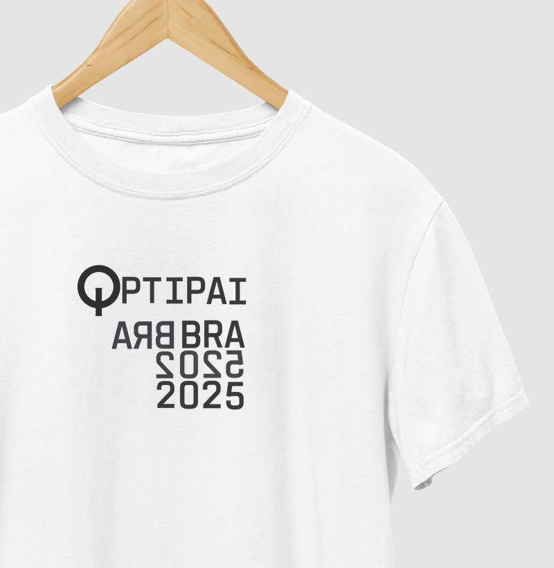 Camiseta 100% Algodão Optipai