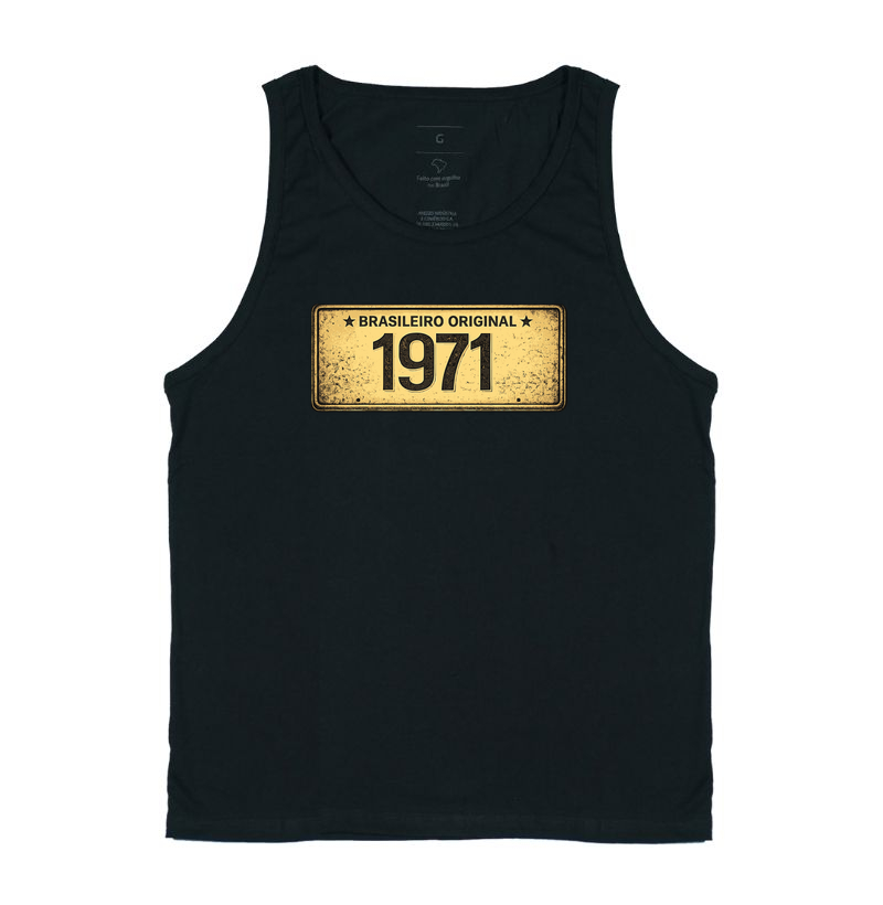 BRASILEIRO PLACA AMARELA 1971