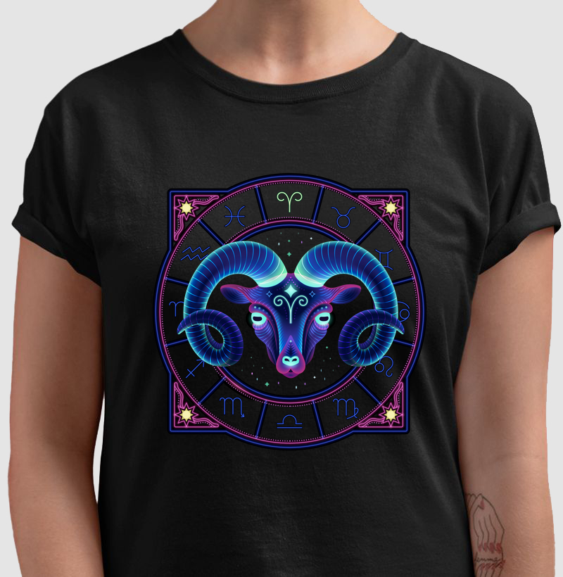 Camiseta Signo Aries